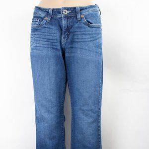 Levi's 529 Curvy Bootcut 6S (26 X 28) Women's Jeans Medium Wash Faux Flap Pocket